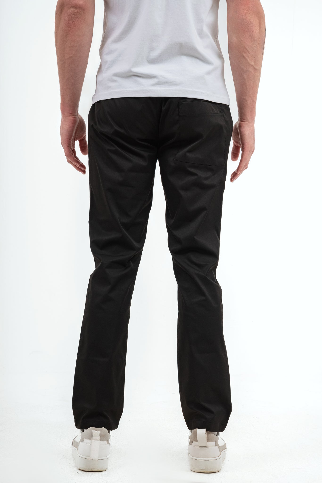 Waterproof Straight Leg Pants - Black