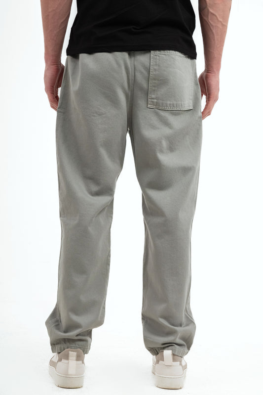 Wide Leg Pants - Grey