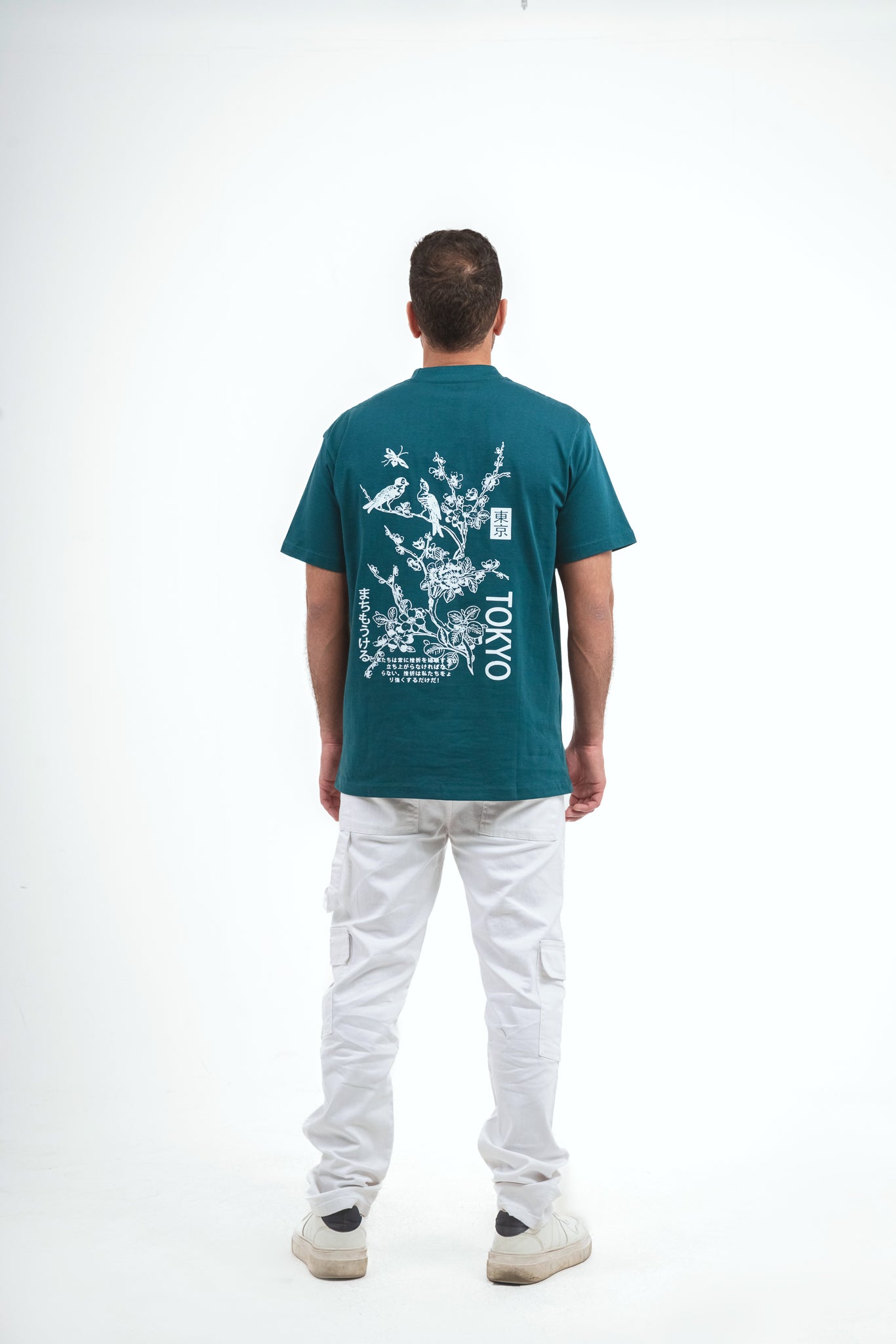 Tokyo T-shirt - Petroleum