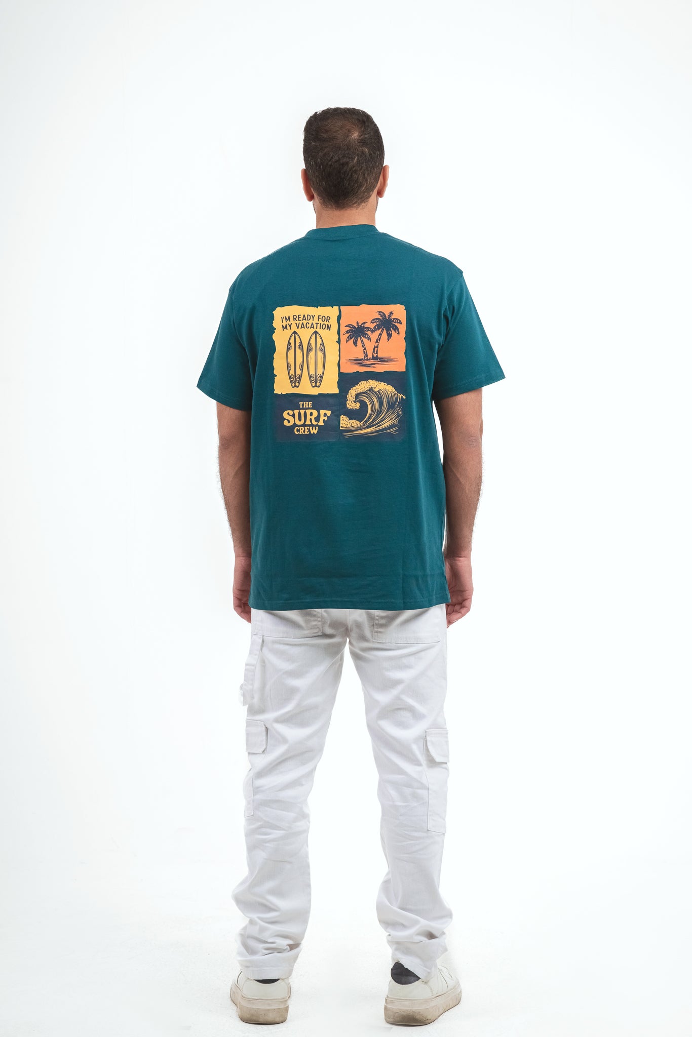 The Surf Crew T-shirt - Petroleum
