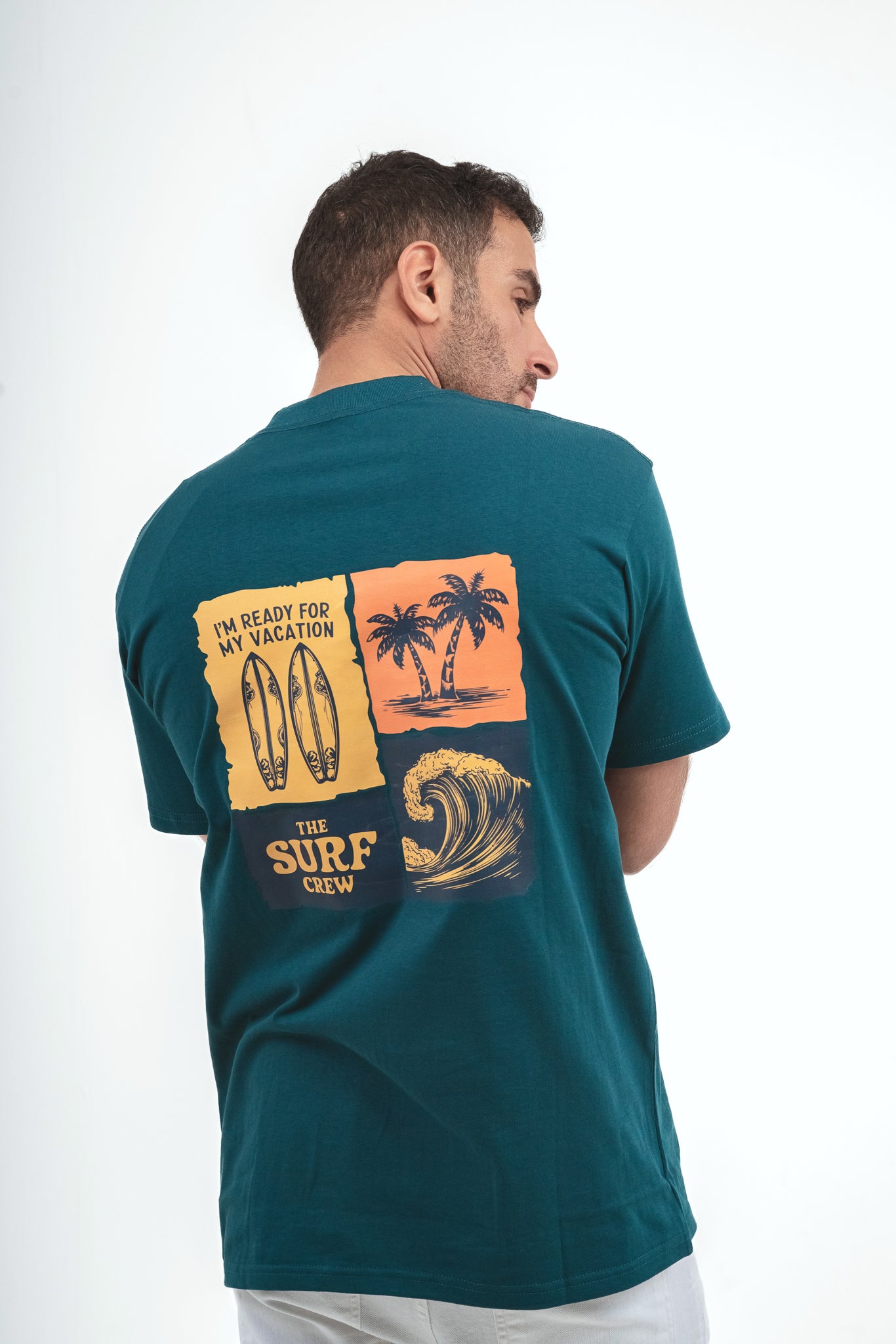 The Surf Crew T-shirt - Petroleum