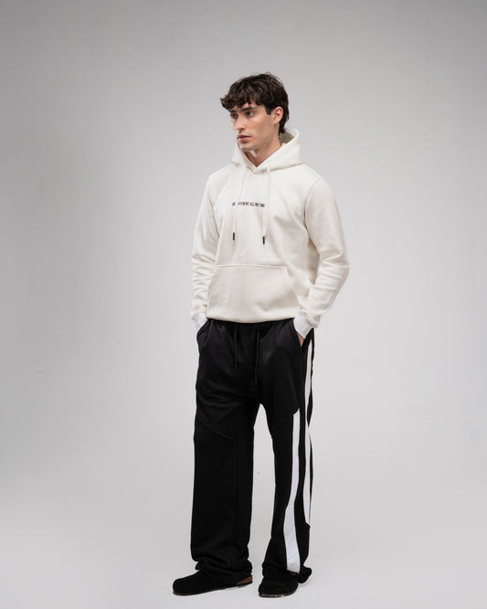 Wide Leg SweatPants - Black