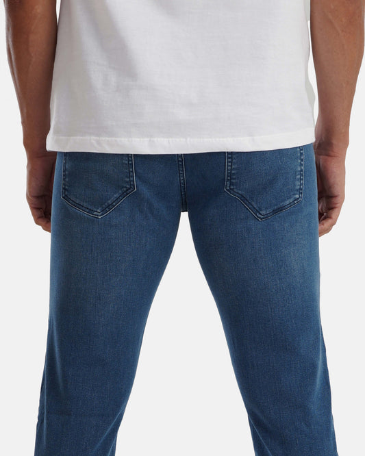 Slim Fit Jeans - Medium Blue