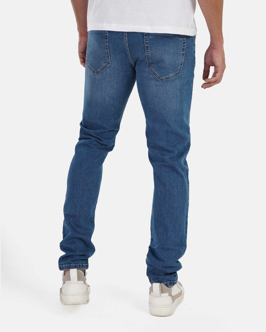 Slim Fit Jeans - Medium Blue