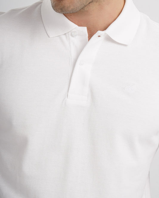 Polo Shirt- White