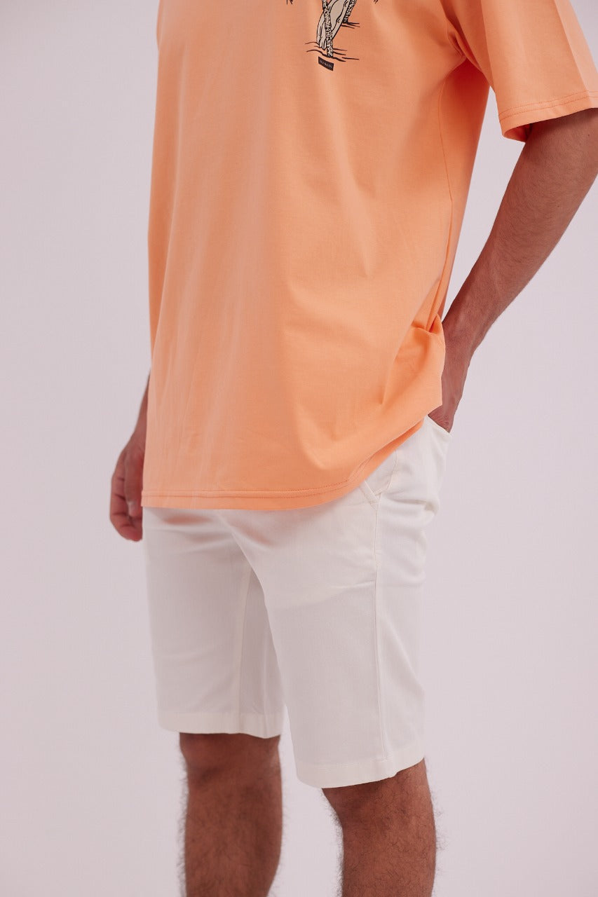 Chino Shorts- Off White