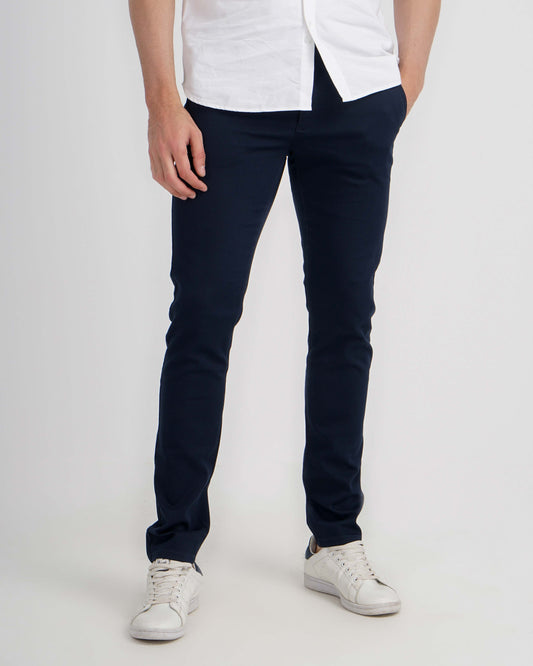 Chino Trouser - Navy Blue