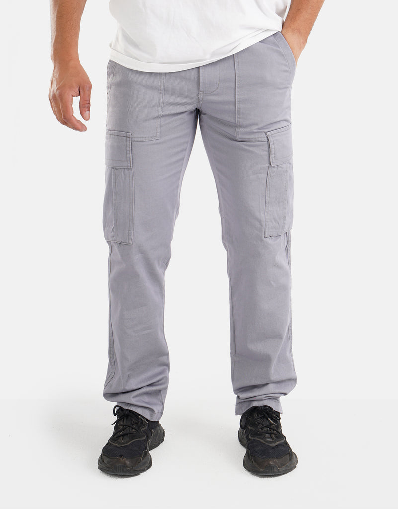 Chino Cargo - Grey
