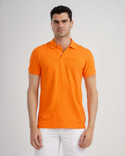 Polo Shirt- Orange