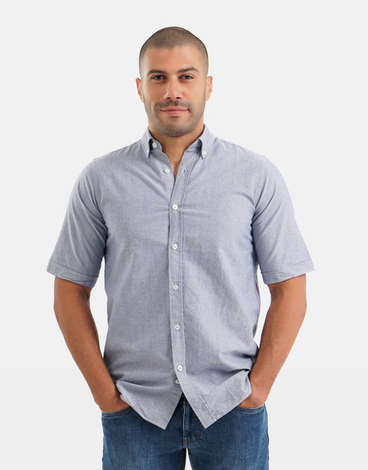 Short Sleeves Shirt - Grey