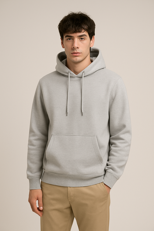 Basic Hoodie -Grey