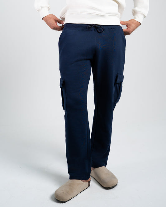 Baggy SweatPants - Navy Blue