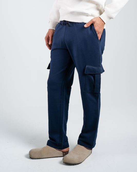 Baggy SweatPants - Navy Blue