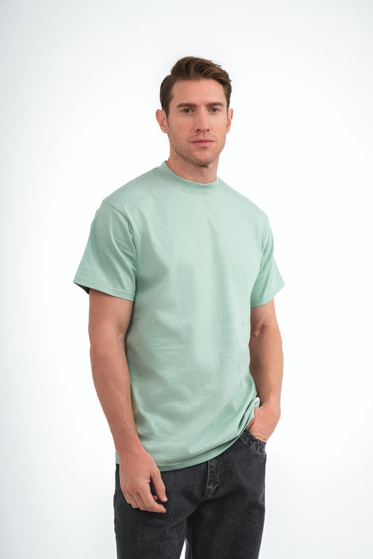 Oversize Plain T-shirt - Mint