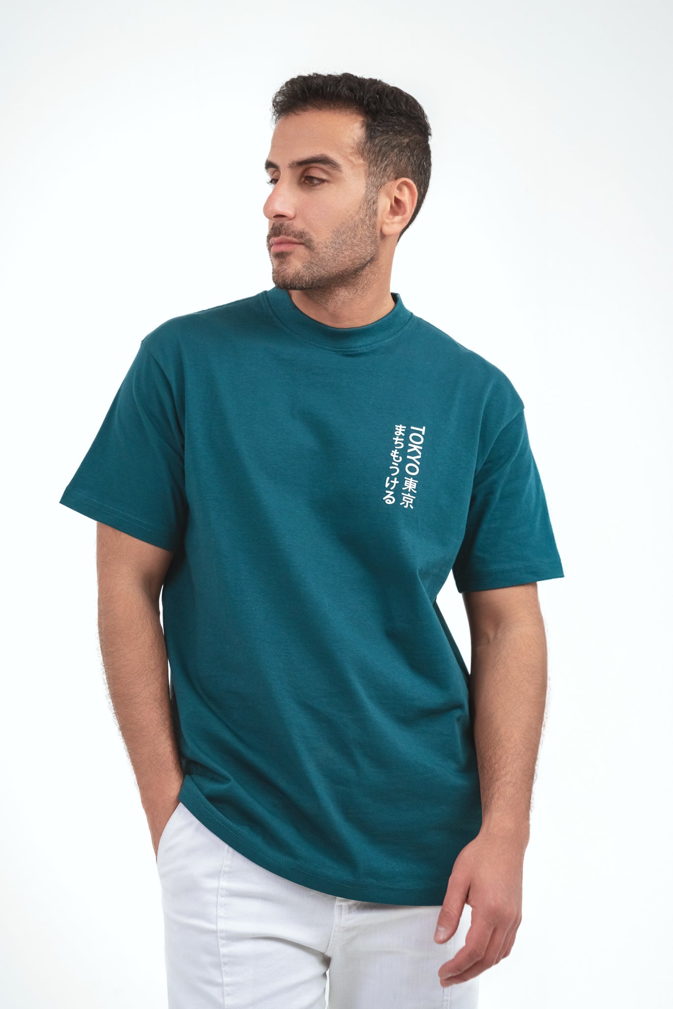 Tokyo T-shirt - Petroleum