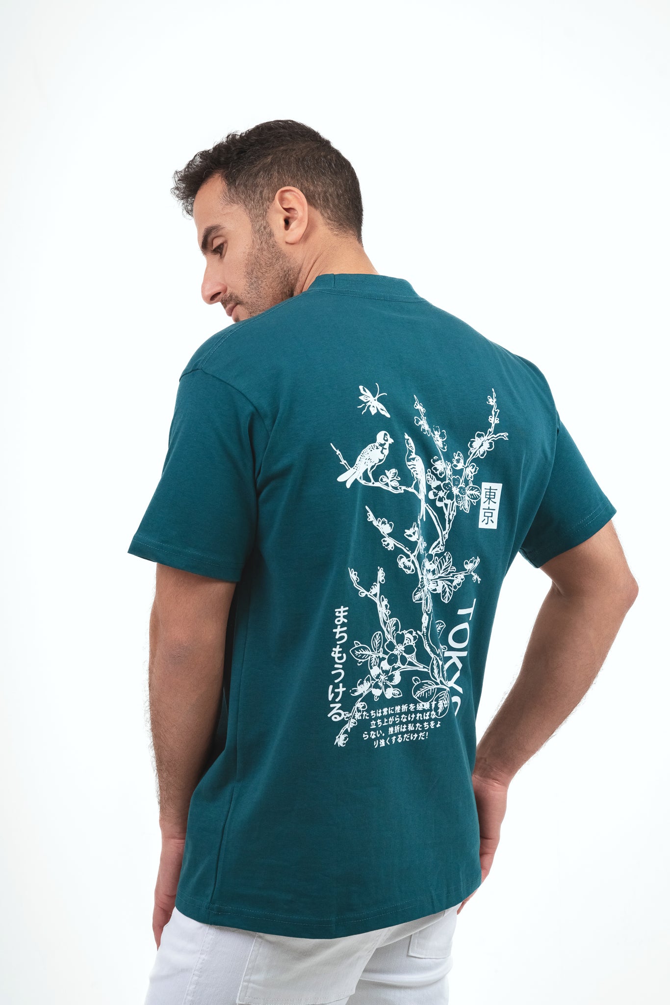 Tokyo T-shirt - Petroleum