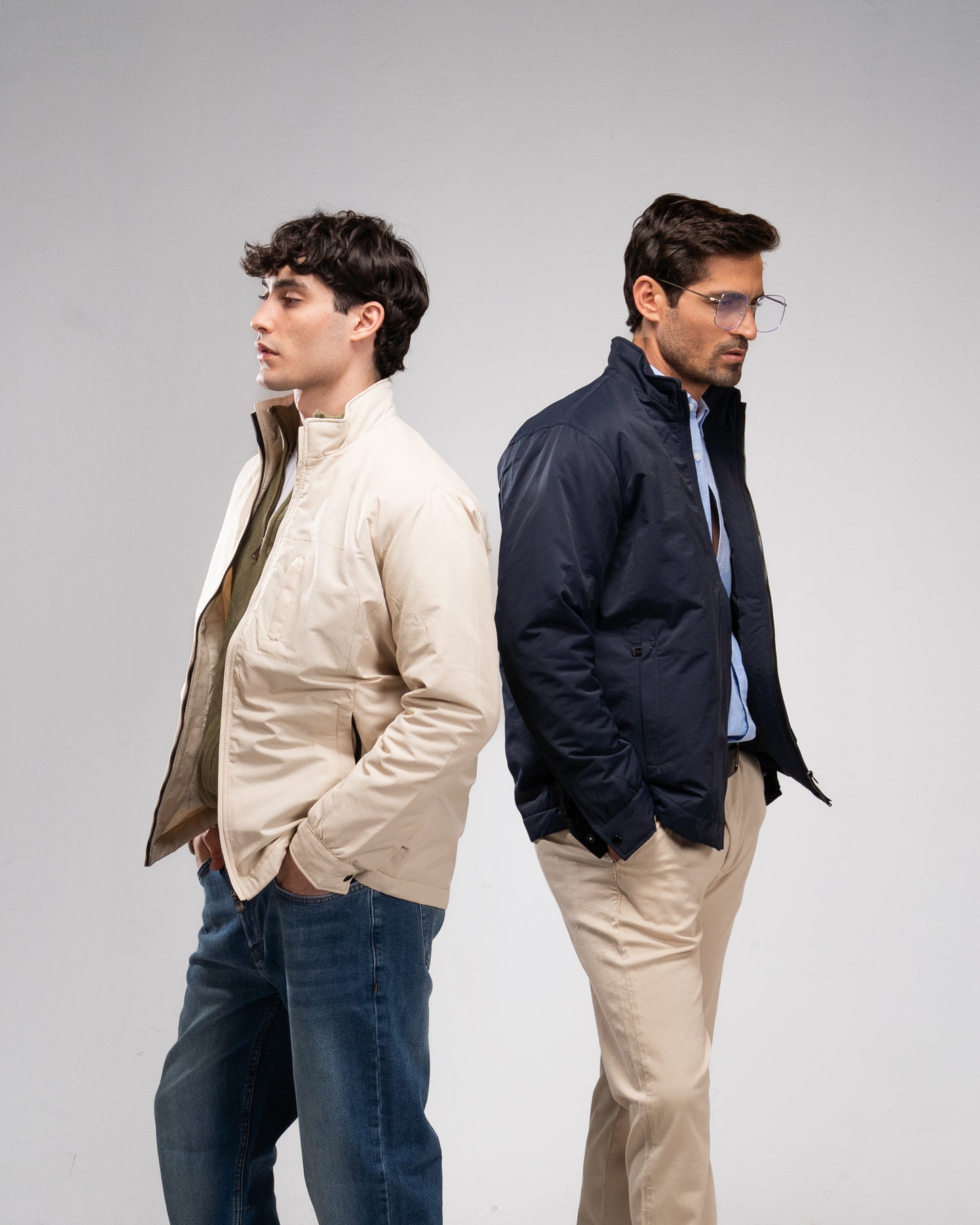 Waterproof Jacket - Navy Blue