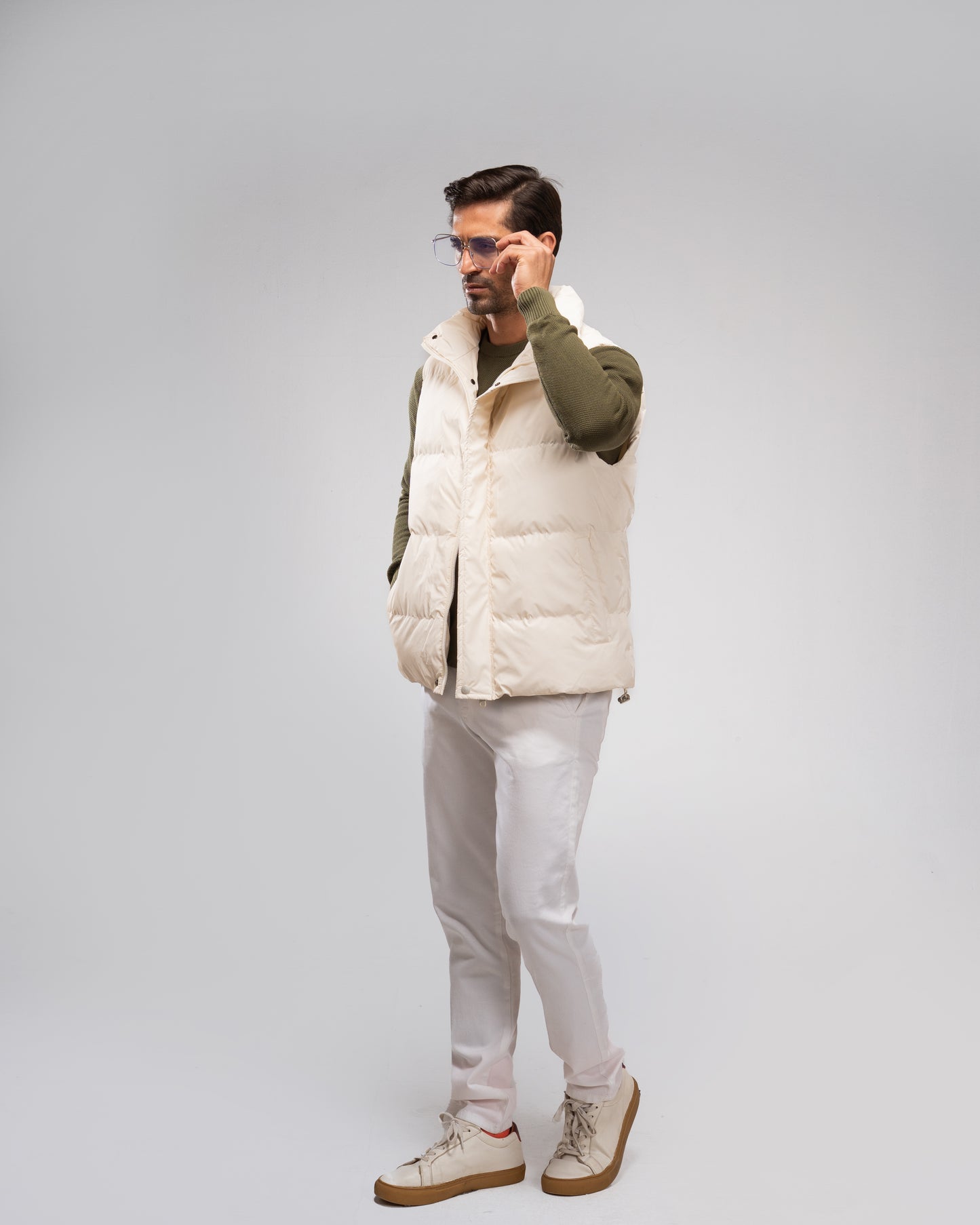 Water Proof Vest - Off White