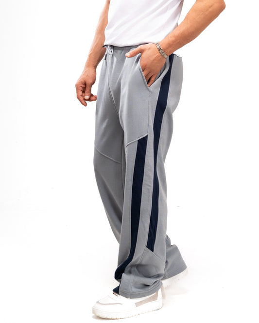 Wide Leg SweatPants - Grey