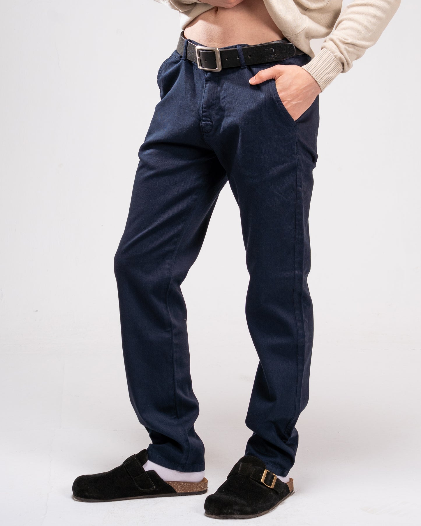 Chino Trouser - Navy Blue