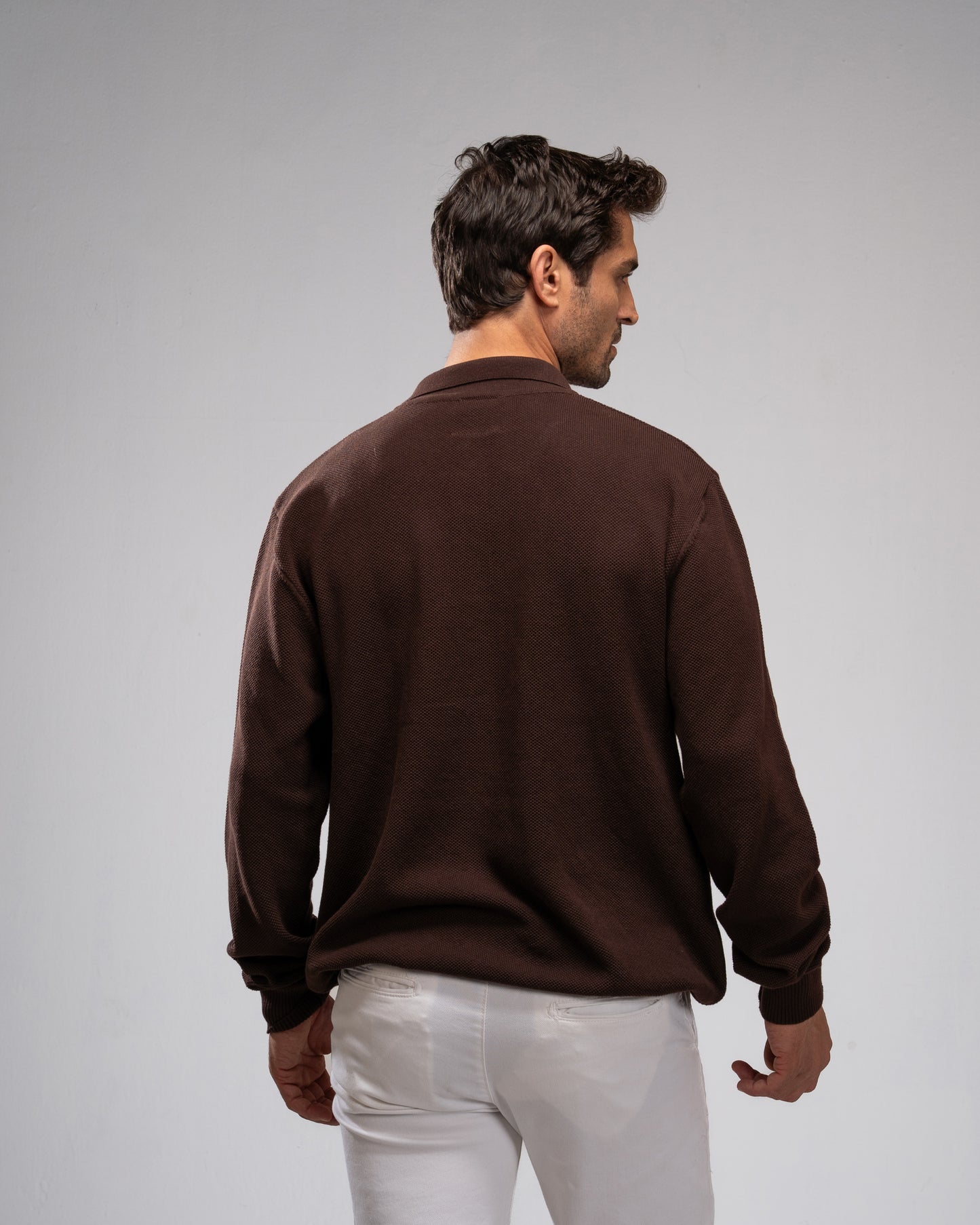 Basic Sweater- Brown