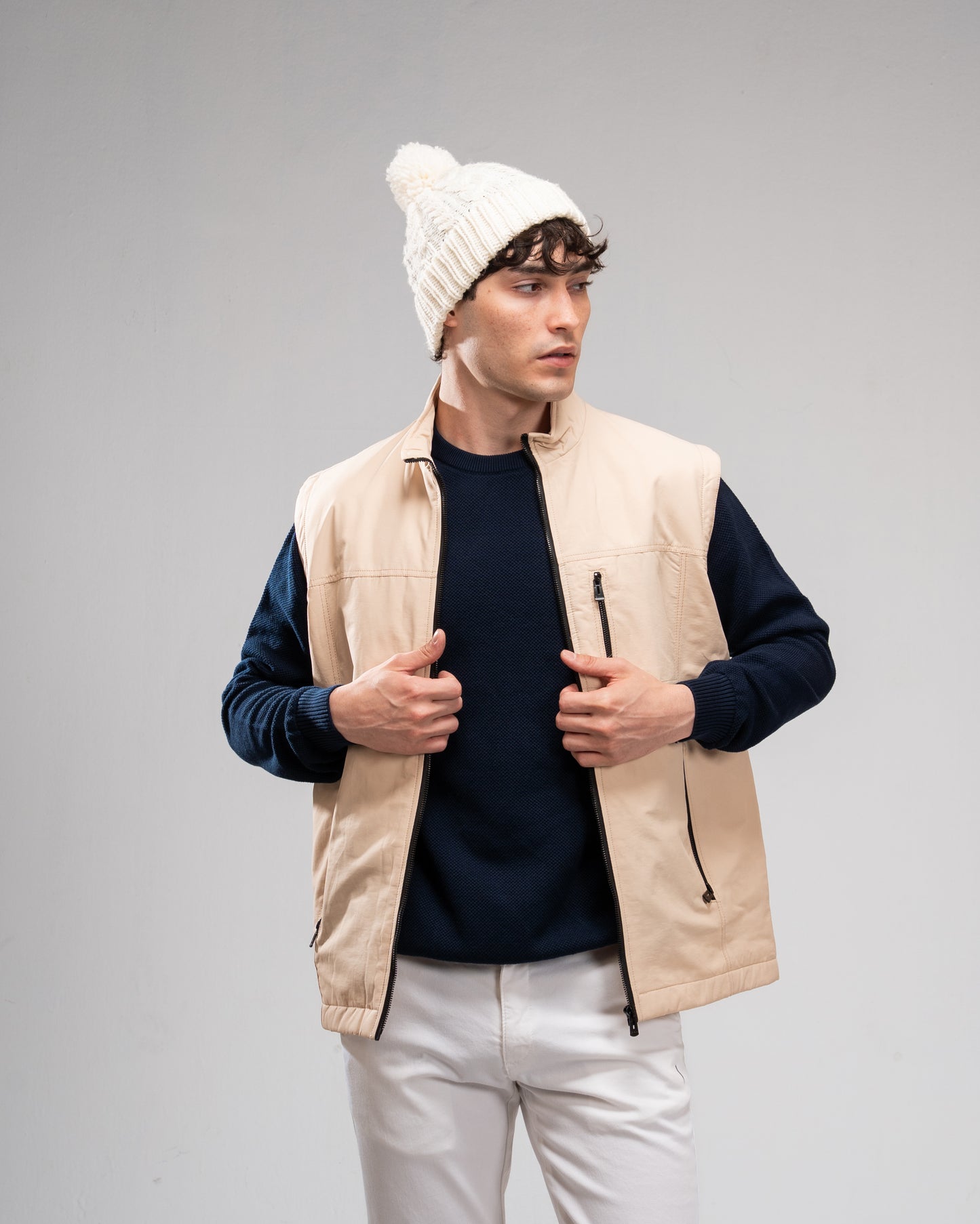 Water Proof Vest - Beige