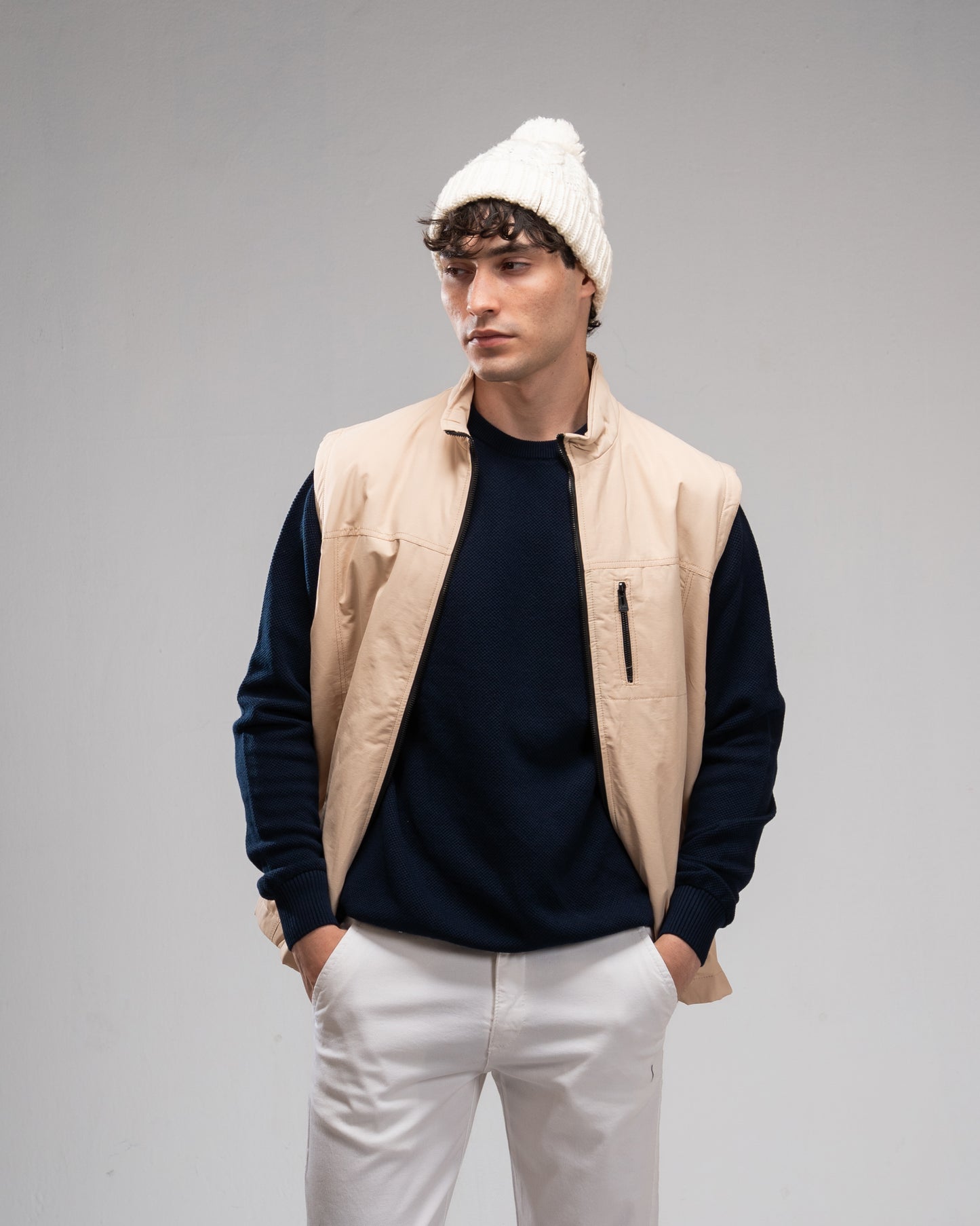 Water Proof Vest - Beige