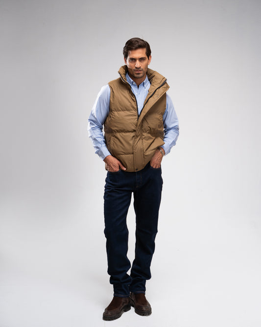 Water Proof Vest - Cafe