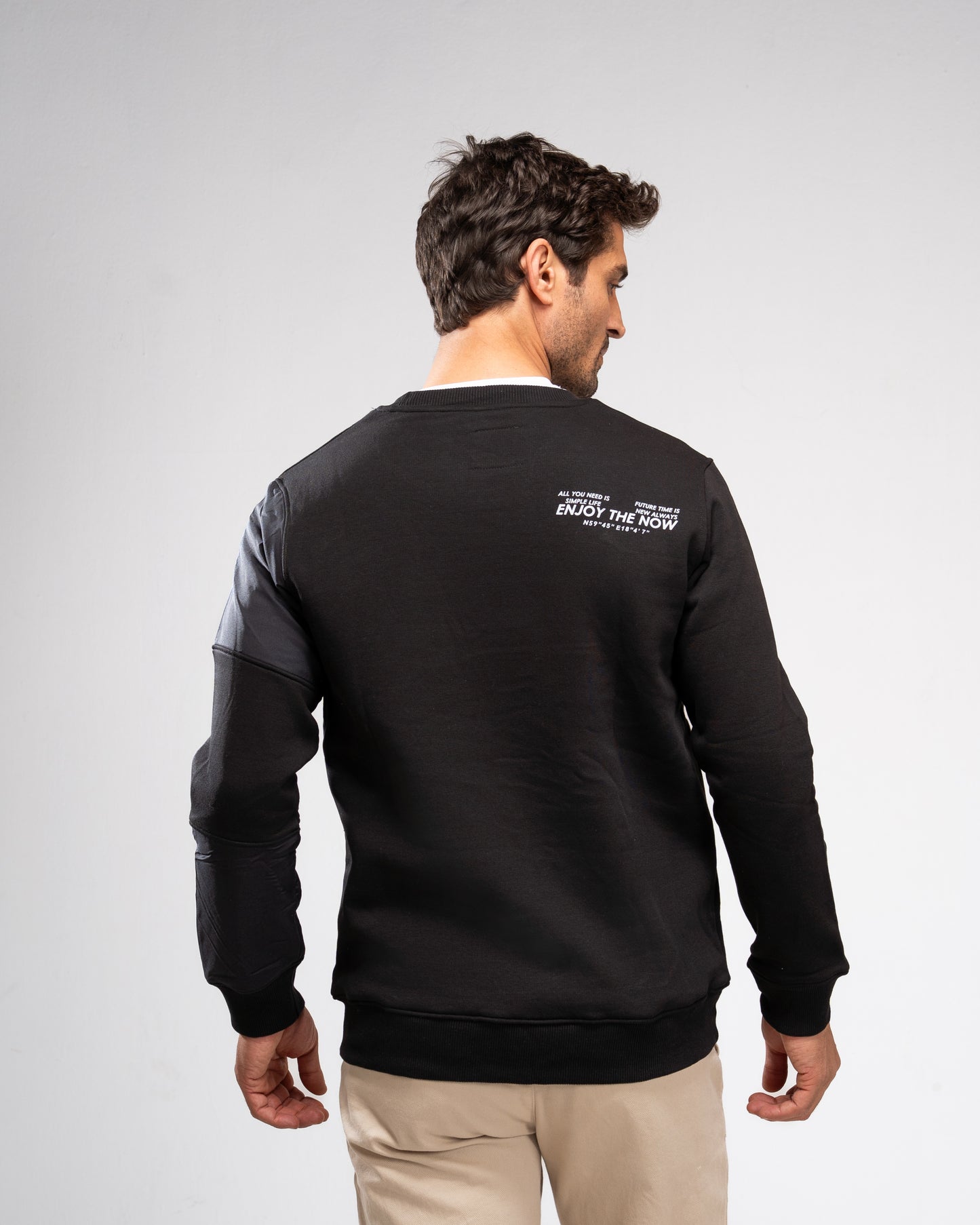 Favorite Place Sweatshirt -Black