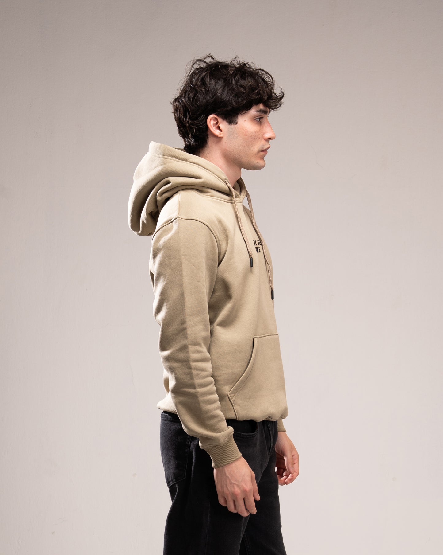 Be Careful Hoodie - Khaki