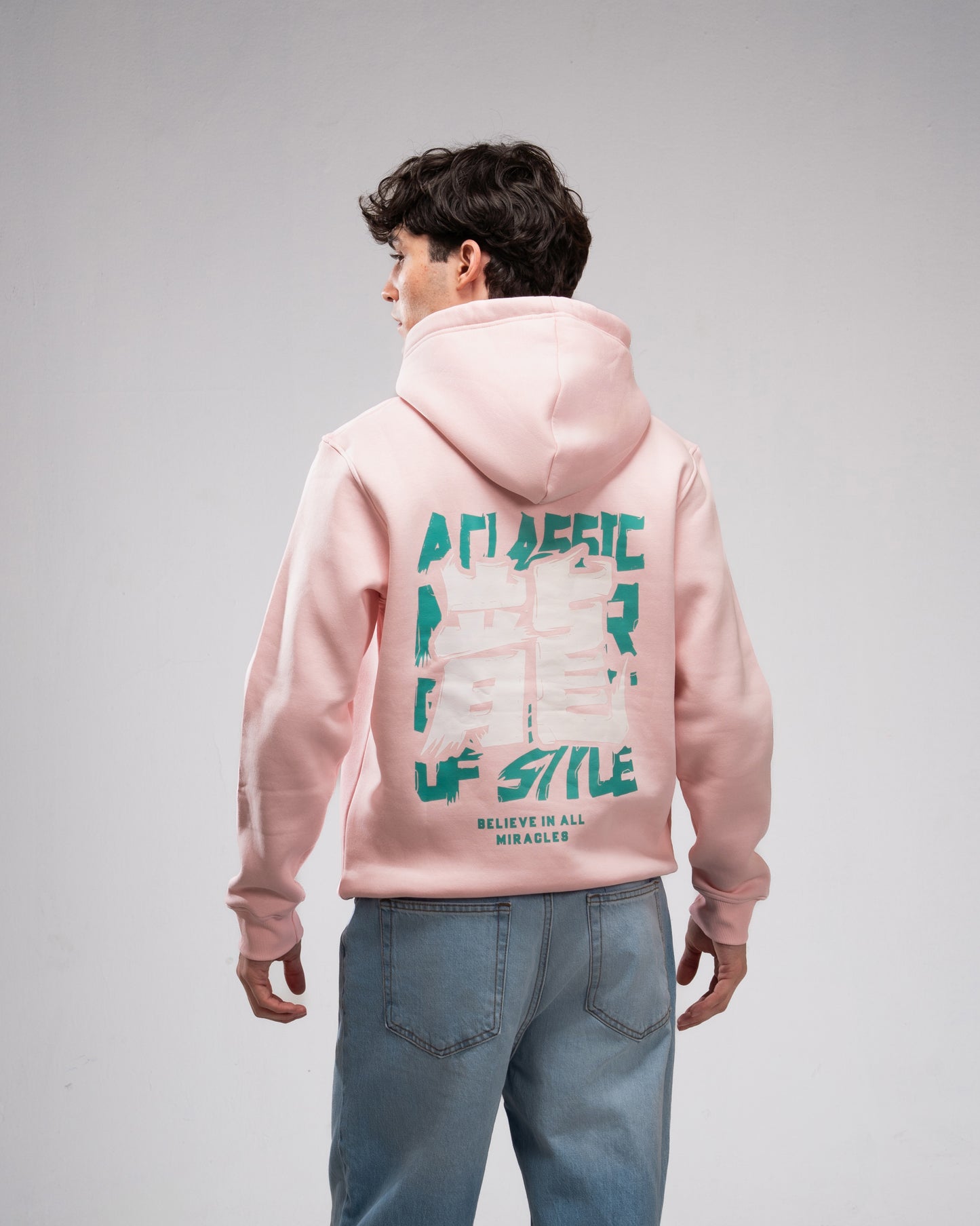 Believe Hoodie - Pink