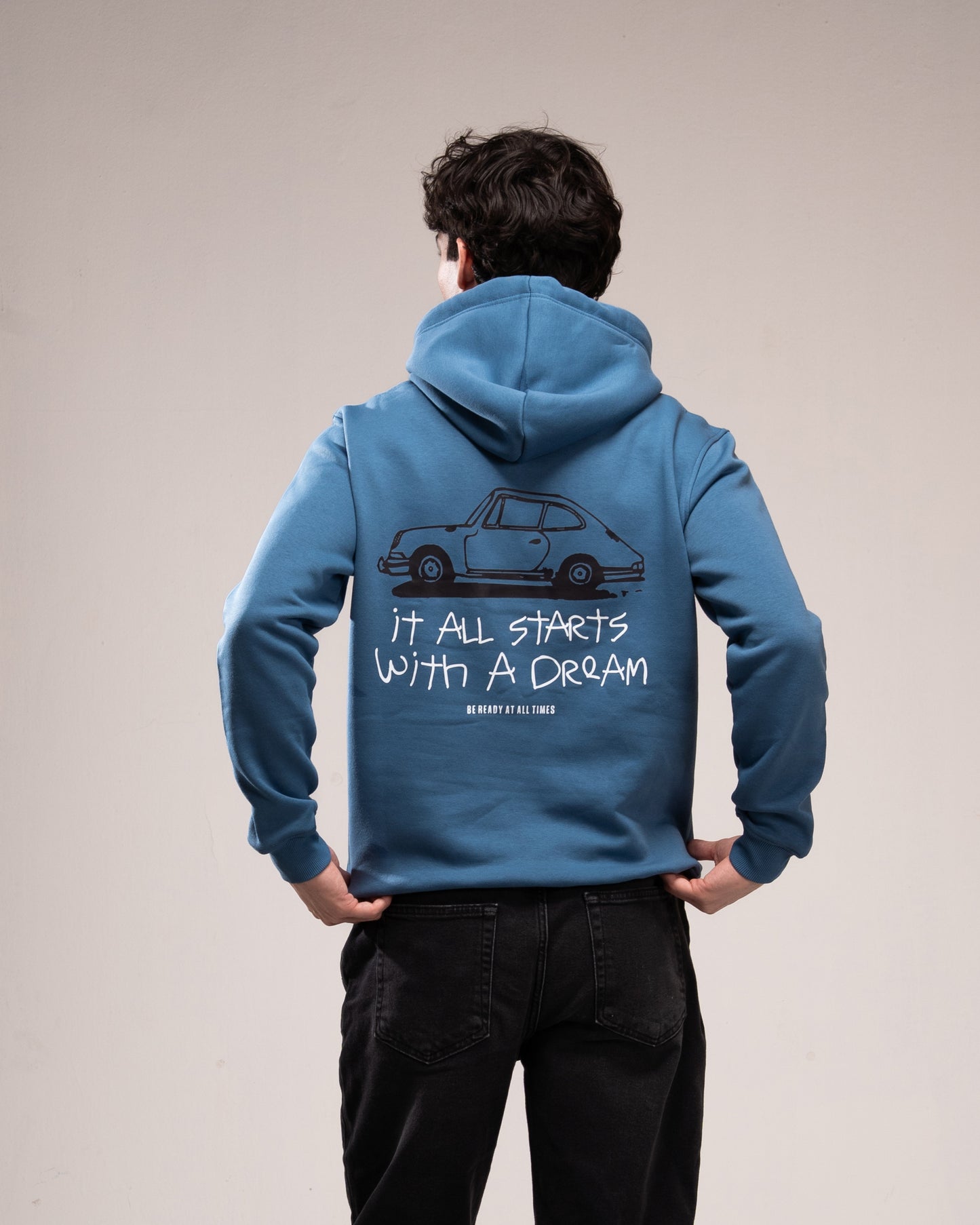 Dream Ride Hoodie - Indigo