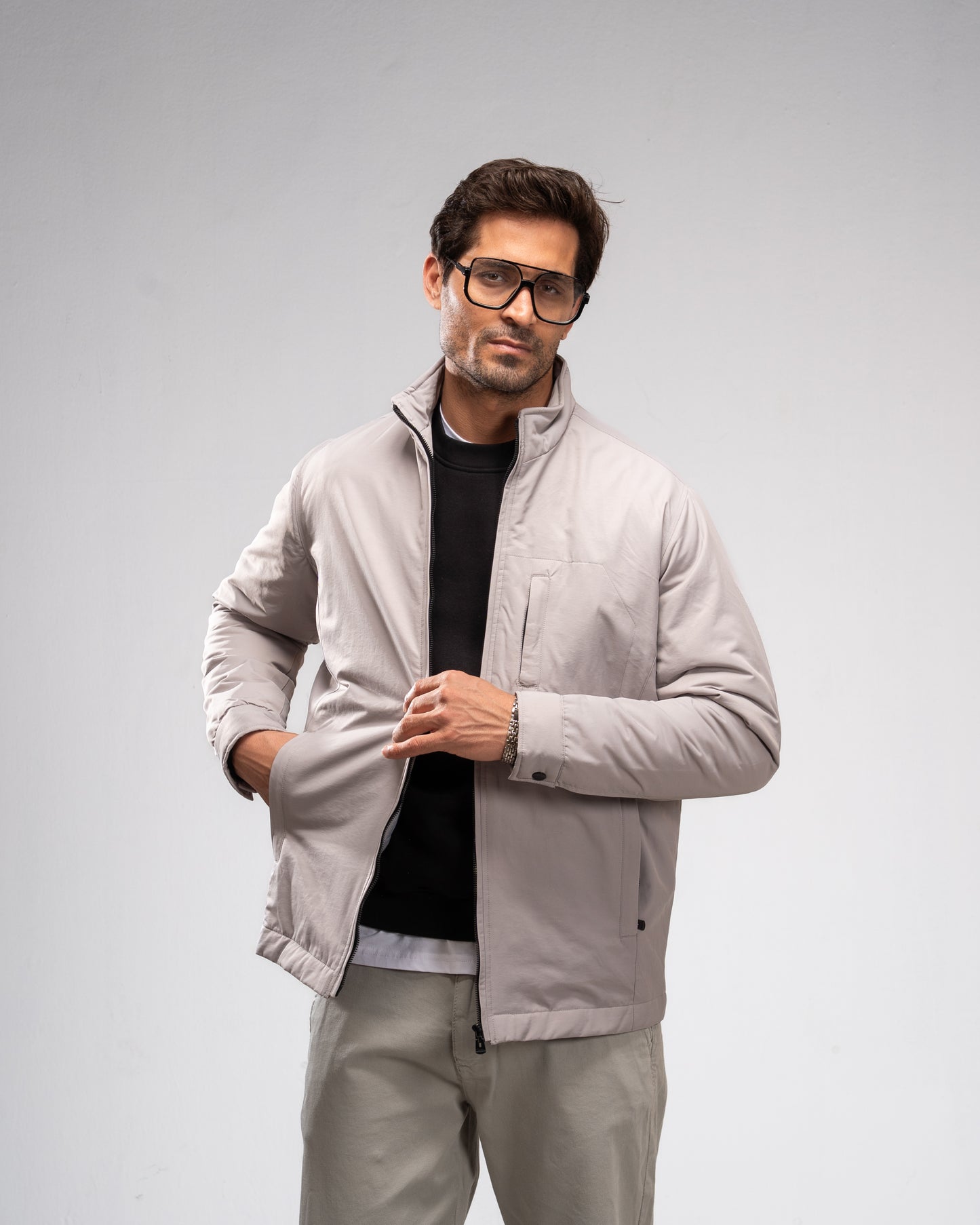 Waterproof Jacket -Silver