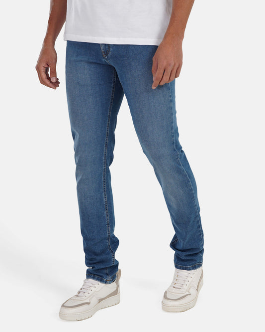 Slim Fit Jeans - Medium Blue