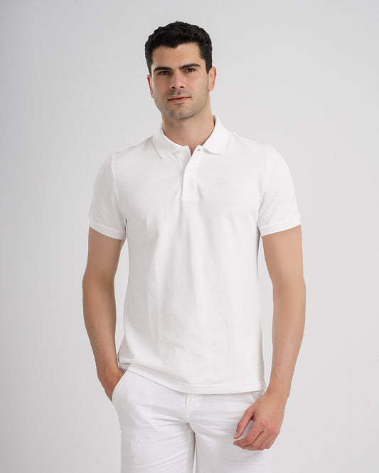 Polo Shirt- White