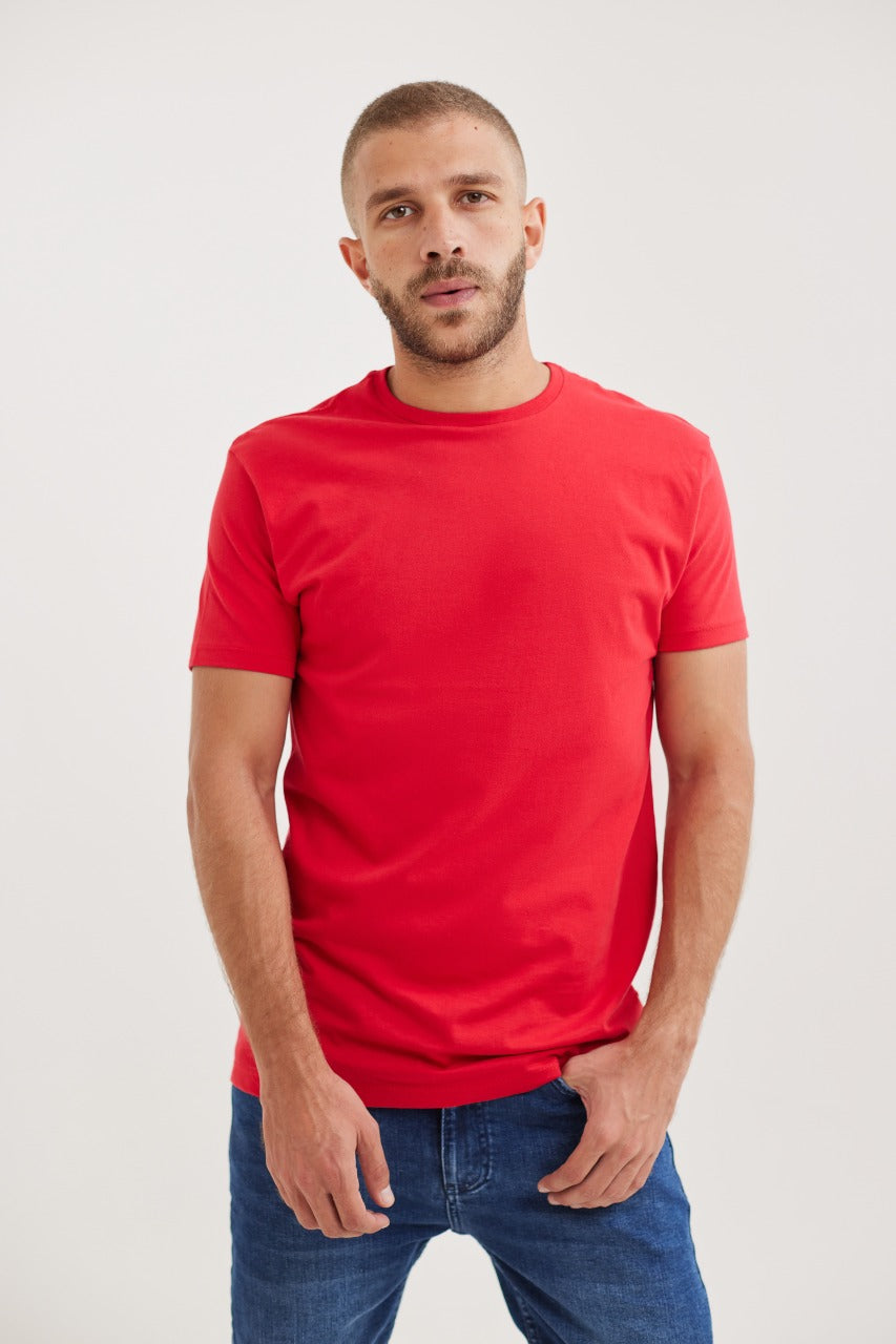 Basic T-shirt-Red