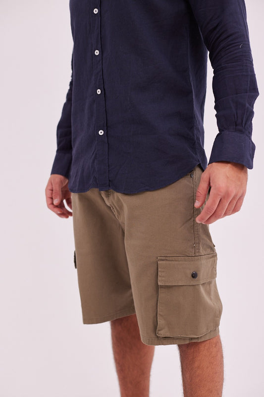 Cargo Shorts-Cafe