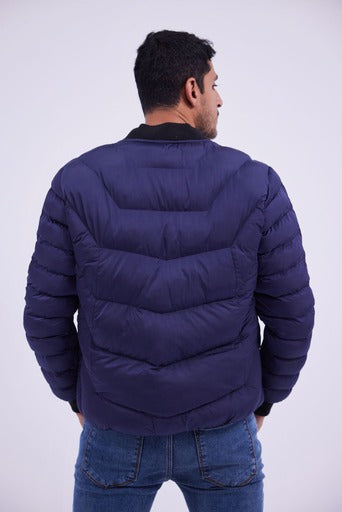 Puffer Waterproof Jacket -Navy blue